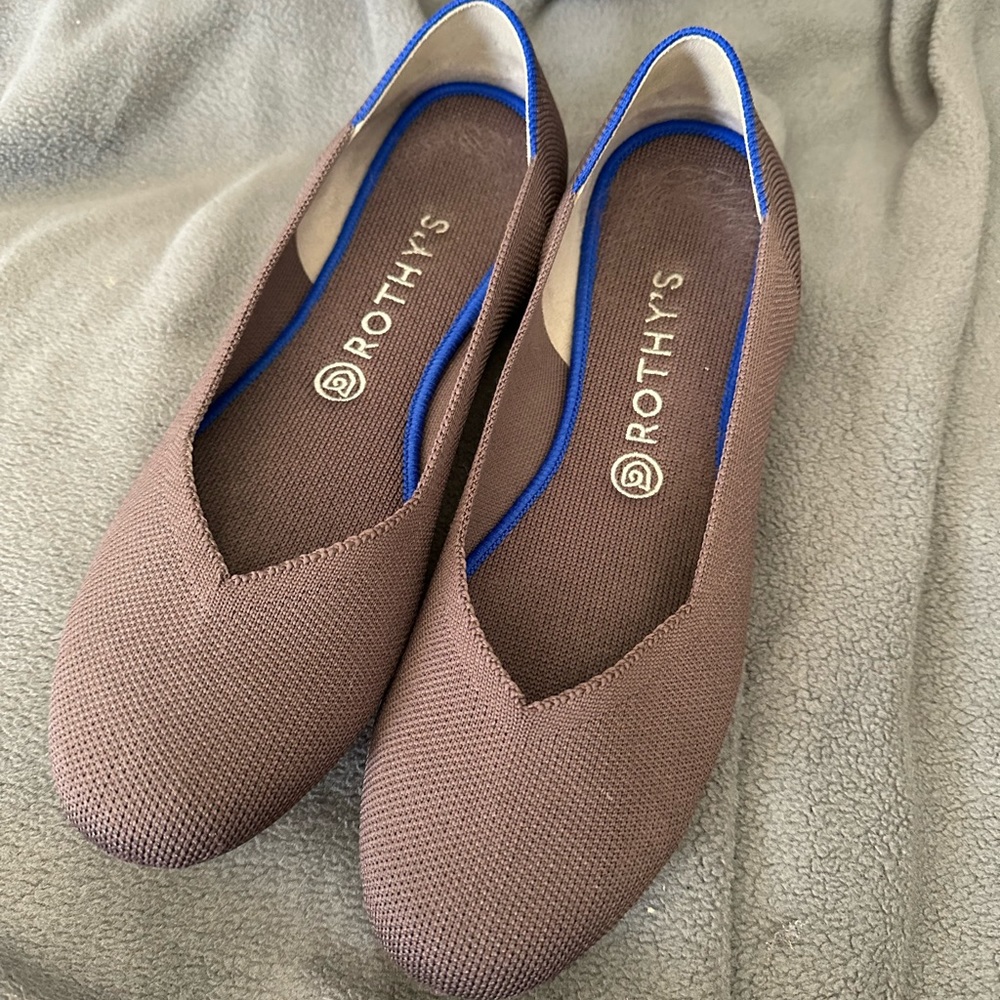 Rothy’s Mink Flats sz 10.5
